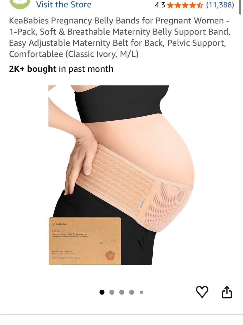 Maternity belly band and tank tops